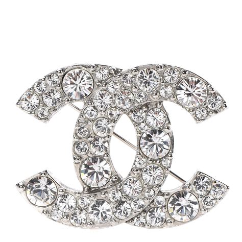 chanel lead crystal brooch|Chanel brooches near me.